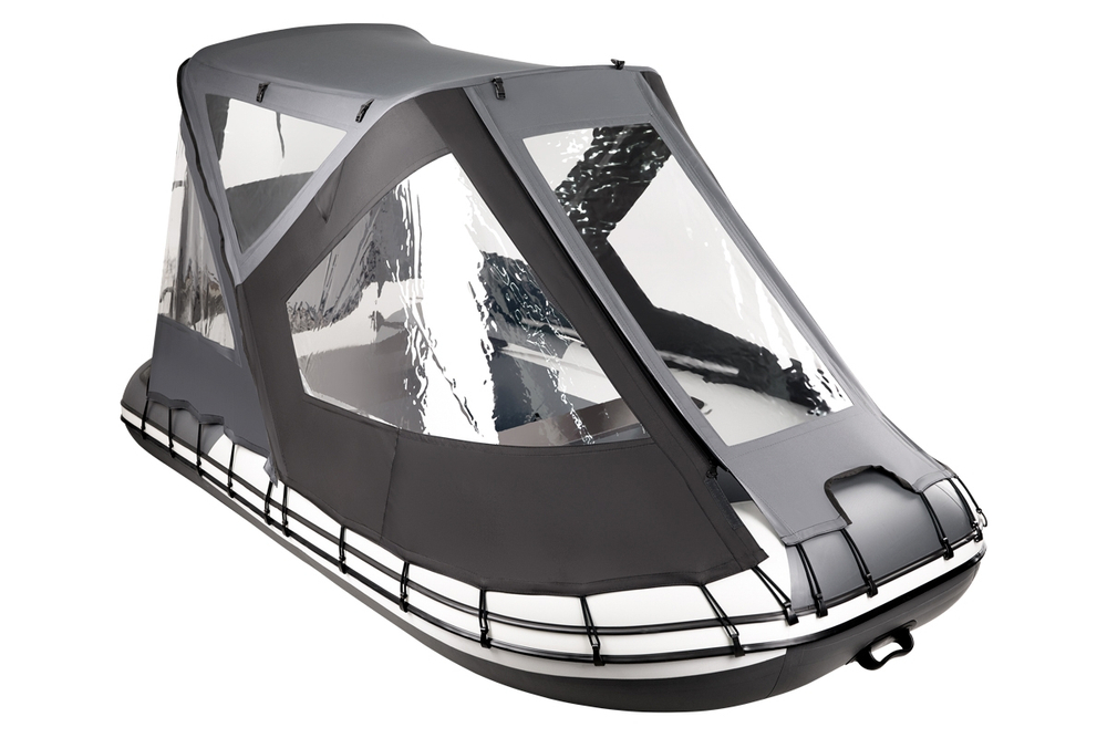 Тент трансформер Ривьера 3200 СК Компакт (графит/черный)