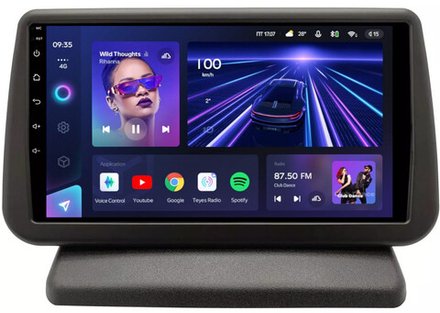 Магнитола для Nissan Note 2005-2013 (вместо верхнего бардачка) - Teyes CC3-SPLIT Android 10, ТОП процессор, CarPlay, 4G SIM-слот, 4/32 Гб
