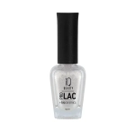 IQ BEAUTY Лак для ногтей профессиональный укрепляющий с биокерамикой #060, 12.5 мл Серебряный с шиммером