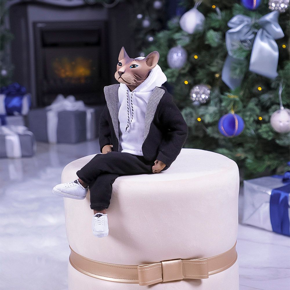 Кукла коллекционная Кот Тим