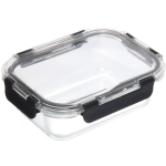 Контейнер стеклянный 640мл «Палермо» герметичный, прямоугольный