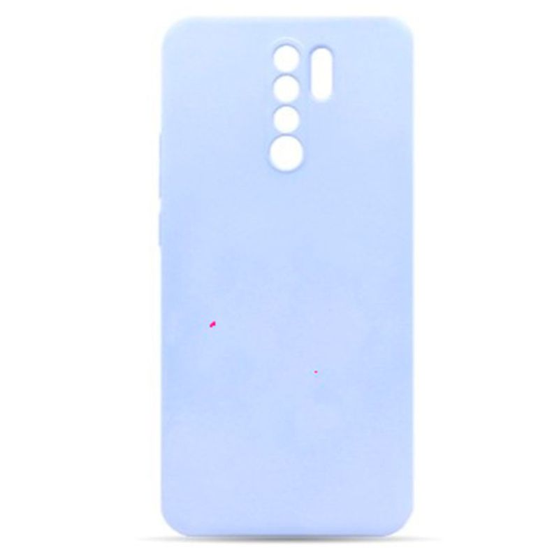 Силиконовый чехол Monarch Premium для Redmi 9 (Голубой)