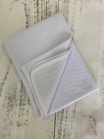 Плед (Размер: 90*90, Состав: 100% хлопок, Цвет: Белый) (ИП Лахитова И.И.)