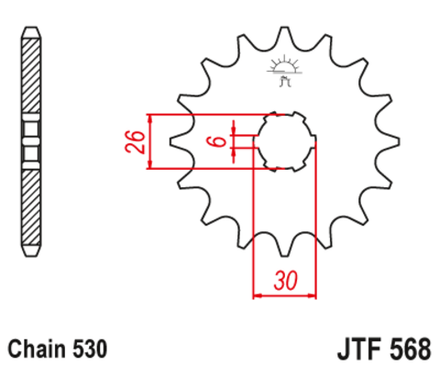 Звезда JTF568.17
