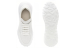 Alexander McQueen Court Trainers "White Leather"