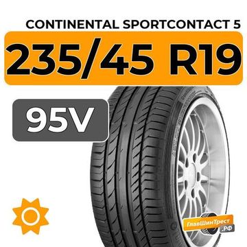 Continental SportContact 5 SUV 235/45 R19 95V RunFlat