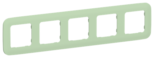 FLITE Рамка 5-местная РУ-5-А-ФлФ фисташковый IEK