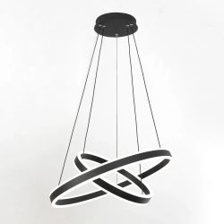 Citilux Дуэт CL719641 LED Люстра подвесная с пультом Чёрная