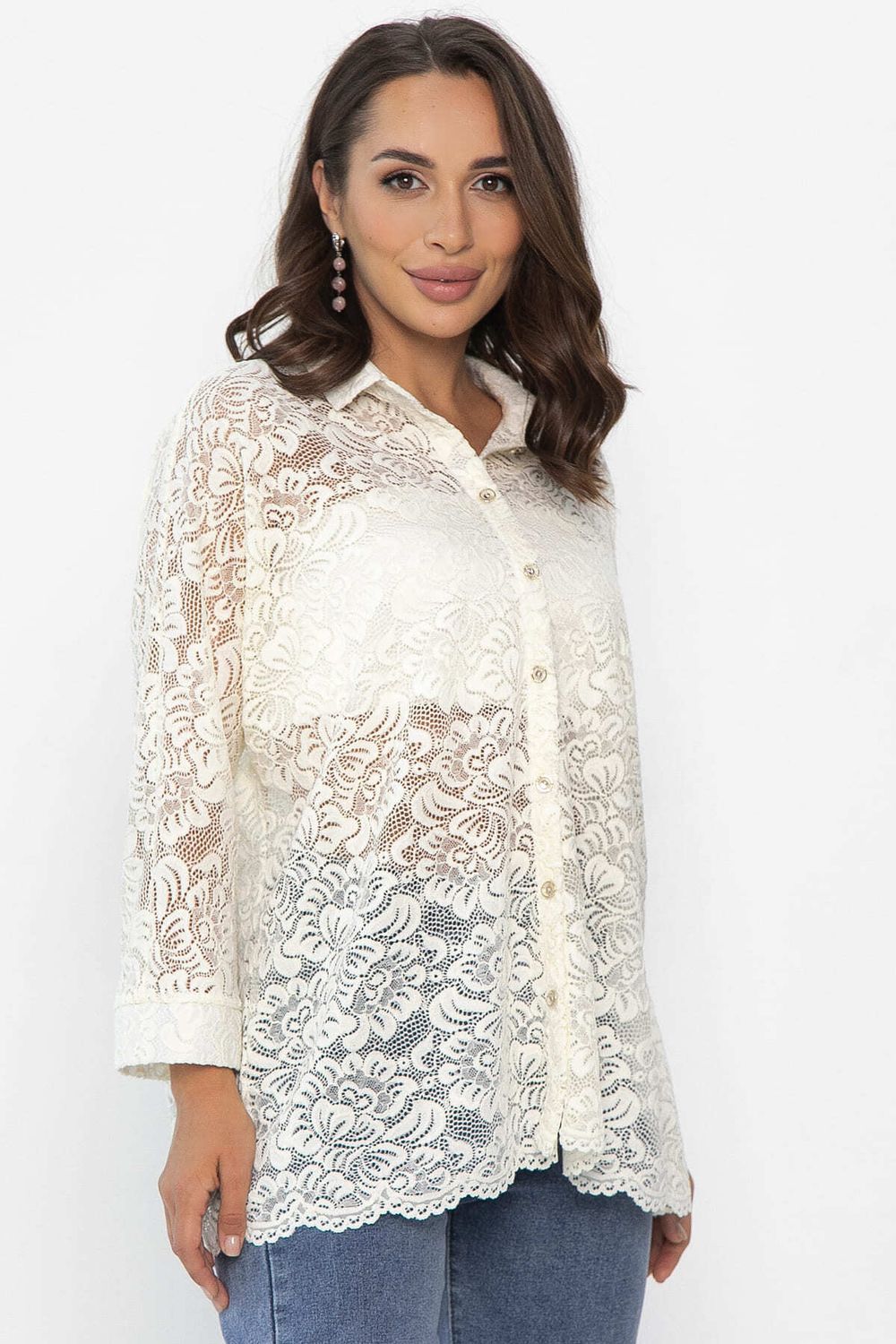 Рубашка Маринара НЬЮ (молочная) Б14048-10М LT Collection