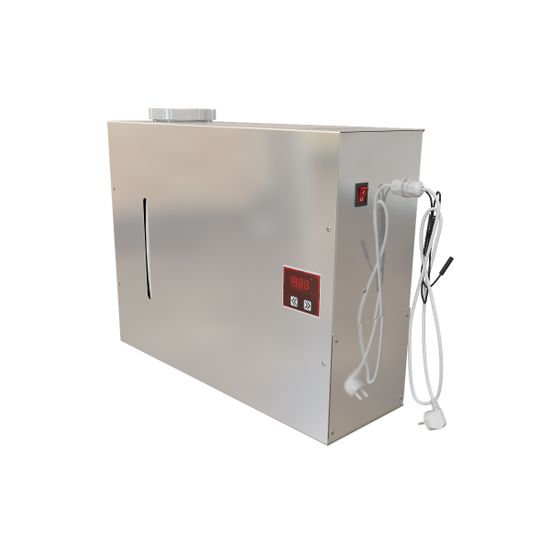 Комплект "КРУГЛЫЙ XXL ПРЕМИУМ" (кедровая бочка с парогенератором)