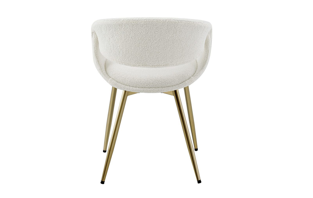 Стул JY1829Q-T белый IPD1859-1/золото