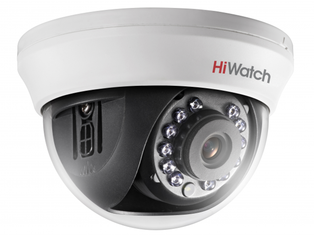 Бюджетная видеокамера мультиформатная купольная DS-T591(C)(2.8mm) HiWatch