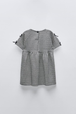 ZARA ЖАККАРДОВОЕ ПЛАТЬЕ, ЧЕРНЫЙ