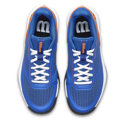 Детские Кроссовки теннисные  Wilson Rush Pro 5 JR - blue/white/original