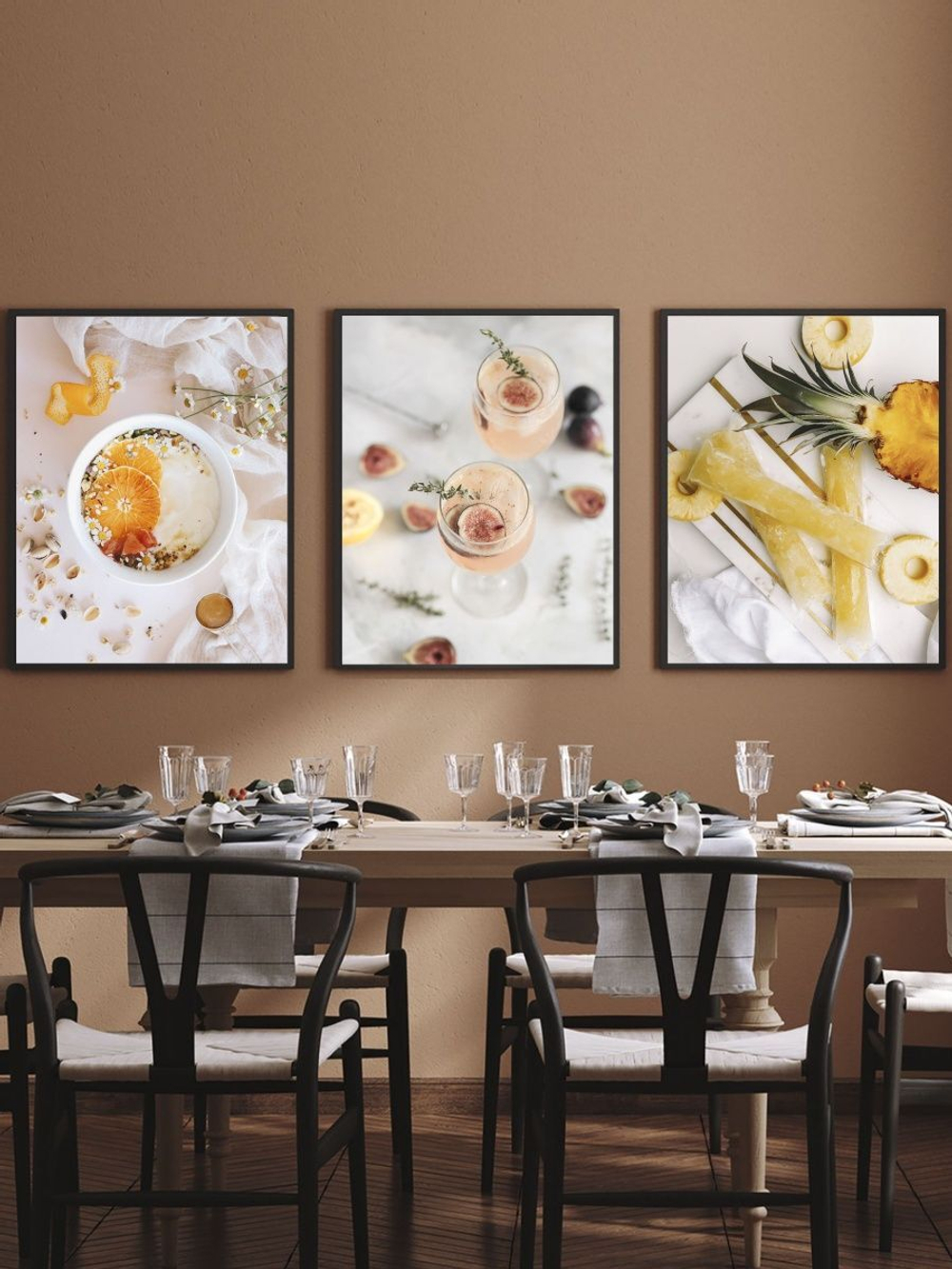 Набор постеров 40х50 фрукты кухня 164435133 ТТН 246259017