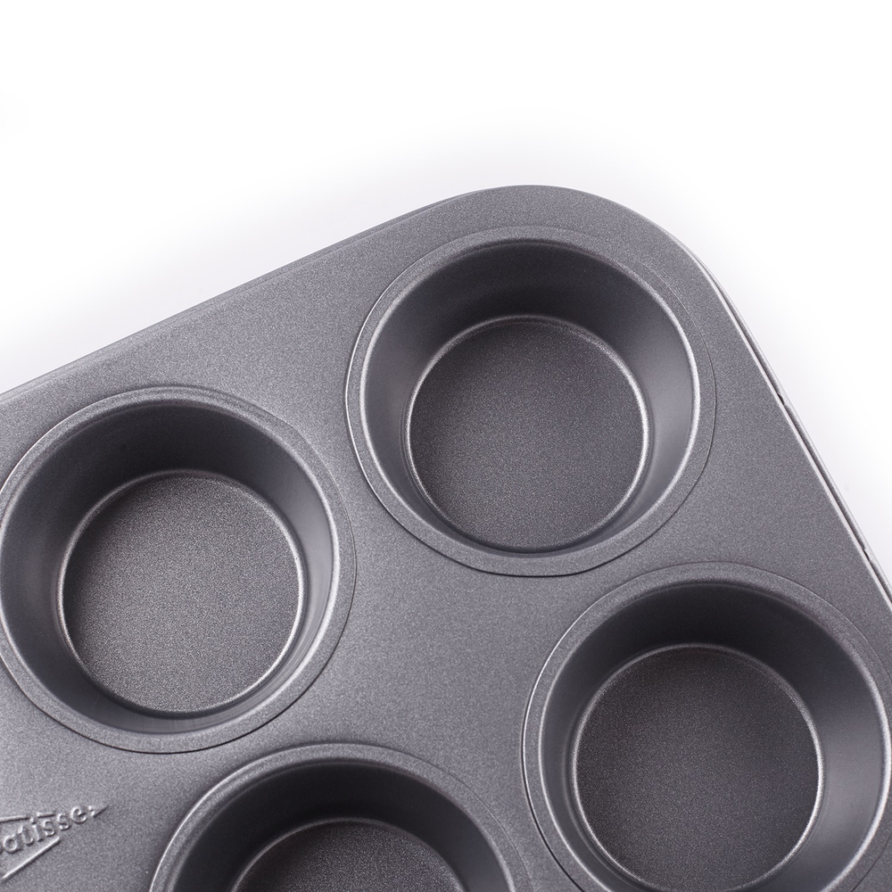 Форма для маффинов на 6 шт Patisse Silver 27х18х2.5 см