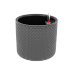 Кашпо ФАСЕТ 6,2л D220мм H=200мм вставка и автополив, с индикатором уровня воды