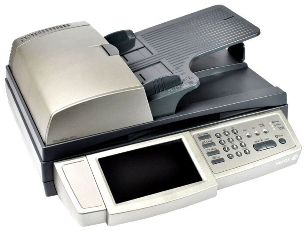 Сканер Xerox DocuMate 3920 серый/бежевый