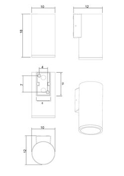 Фасадный светильник Arte Lamp