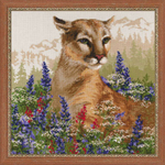 производитель РИОЛИС ¶артикул 1336¶размер35х35¶техника счетный крест¶тематика живные¶состав канва 14