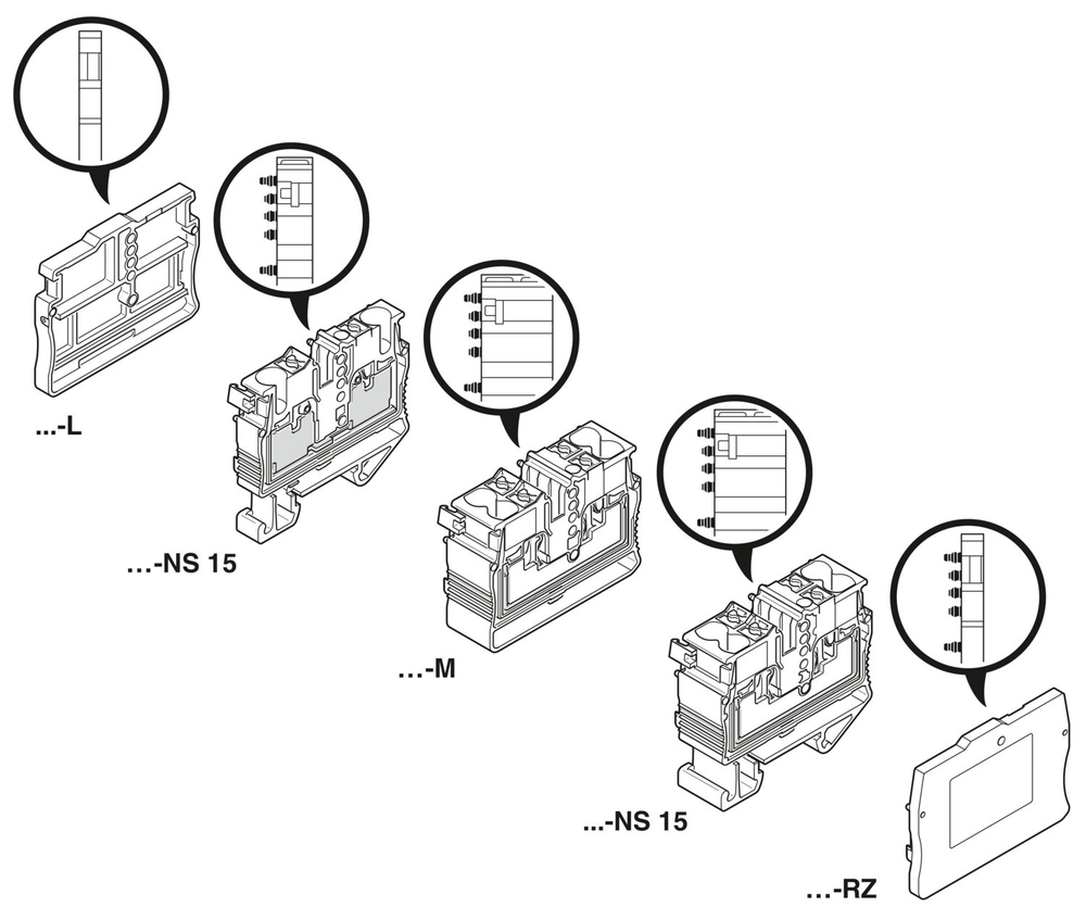 1073761 - MPT 2,5-NS 15-PE - Заземляющая клемма Mini