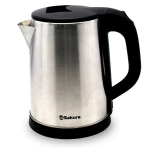 Чайник электр SA-2149 (2.0) нерж+черн д