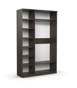 Шкаф угловой Дуэт Люкс без зеркала Венге/Млечный дуб