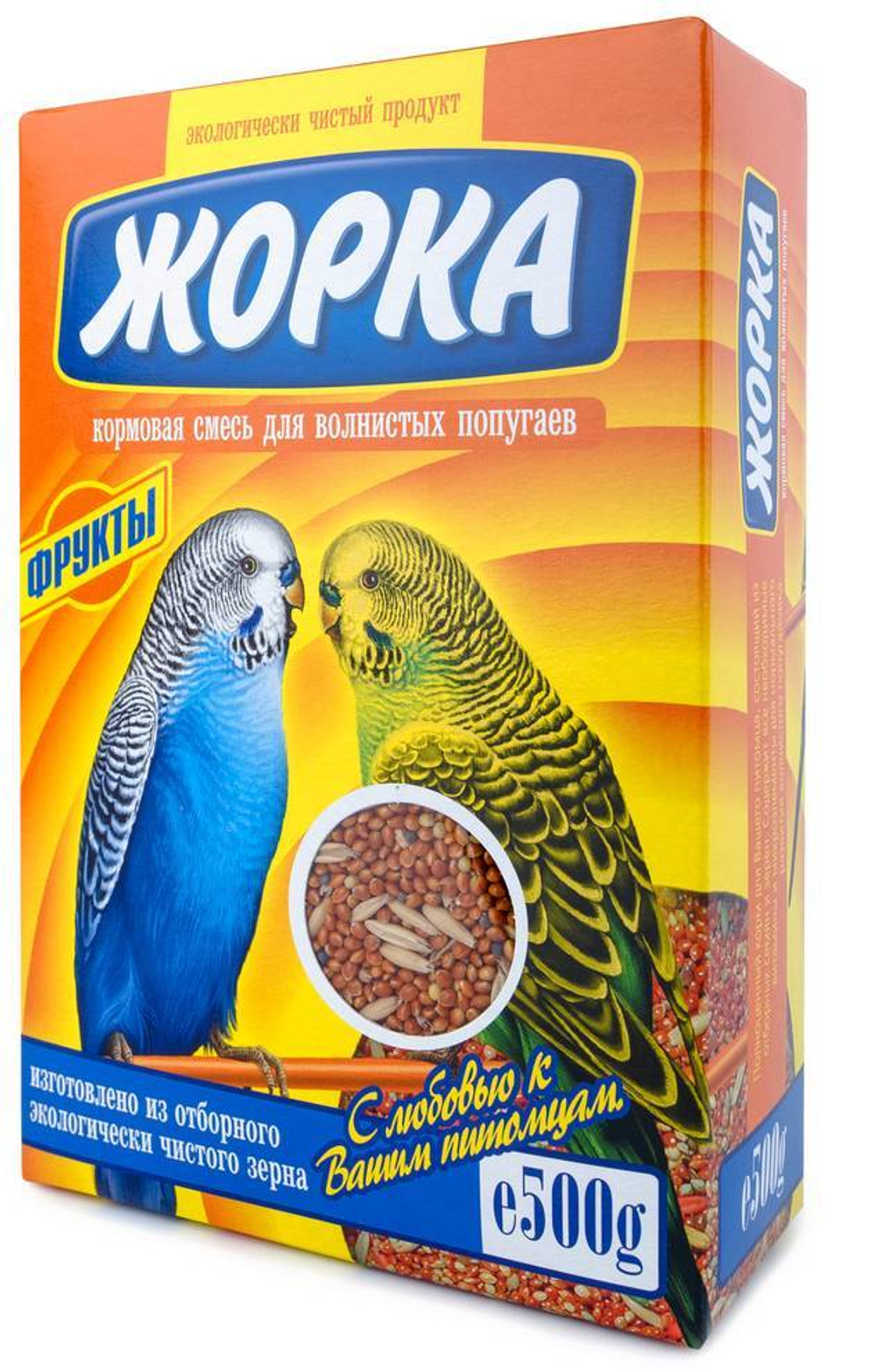 Жорка кормовая смесь для волнистых попугаев