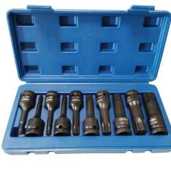 Набор головок-бит TORX ударных 10пр.,1/2''(T30, T40, T45, T50, T55, T60, T70, T80, T90, T100), в кейсе FORCEKRAFT FK-41013MPB