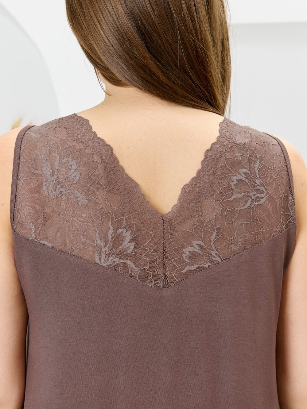 Ночная сорочка Джара-1 Виотекс КОРИЧНЕВЫЙ