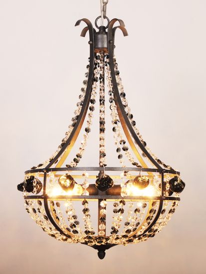 Подвесная люстра Manne L.6301-5 BLACK