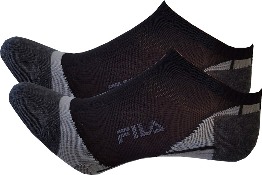 Теннисные носки Fila Calza Invisible Socks 3P - черный