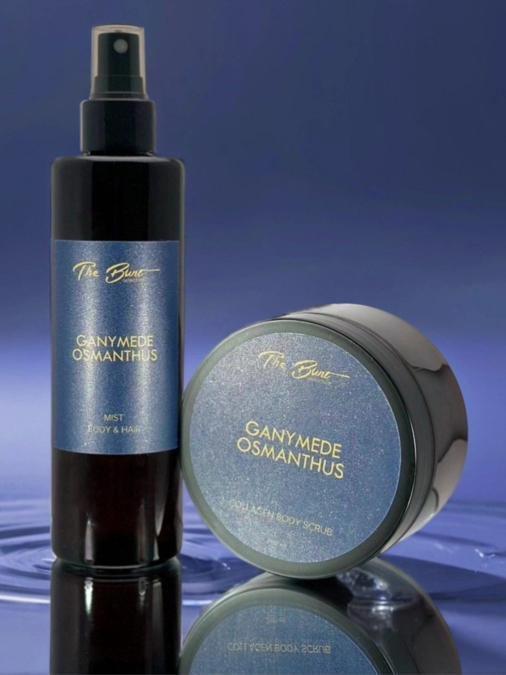 Коллагеновый гелевый скраб для тела Ganymede Osmanthus (бунт, Ганимед), ТМ BUNT