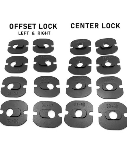 Комплект заглушек для регулировочных пазов нижних А образных рычагов для Ford Bronco 2021+