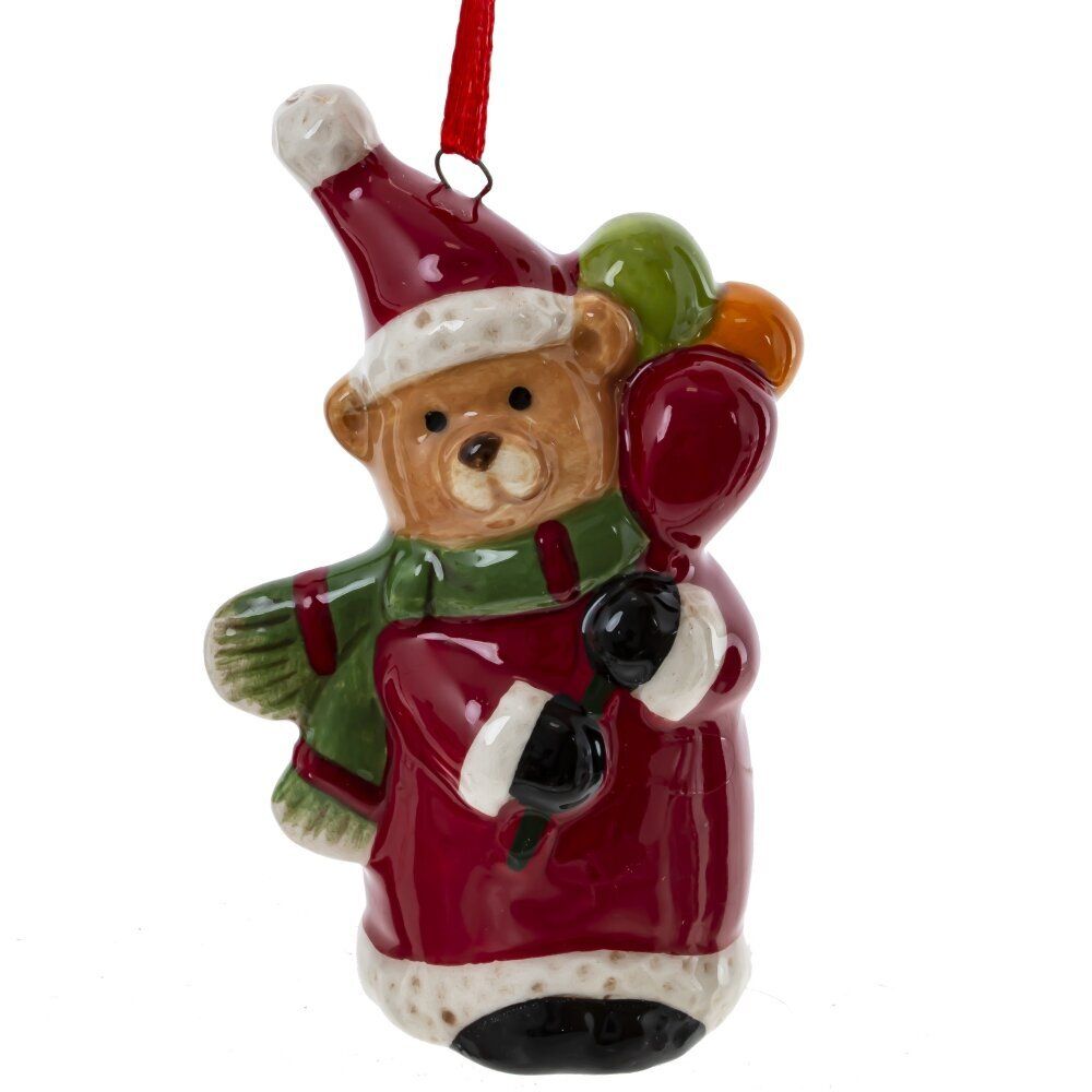 GAEM Изделие декоративное подвесное "Сапог/Мишка/Олень/Снеговик", L6 W3,5 H8 см, 4в.