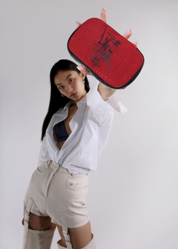 Сумка на карабине 10.0 Красная - фото 2