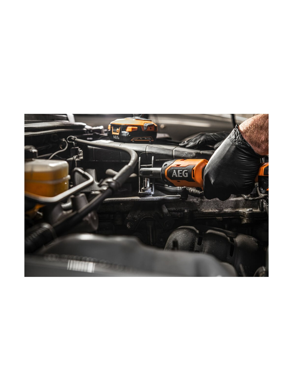 Трещотка бесщеточная AEG BSS18R14BL-0 1/4, 18В 4935480974