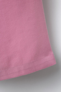 ZARA БРЮКИ С ПРЯМЫМИ ШТАНИНАМИ И БАНТОМ, РОЗОВЫЙ