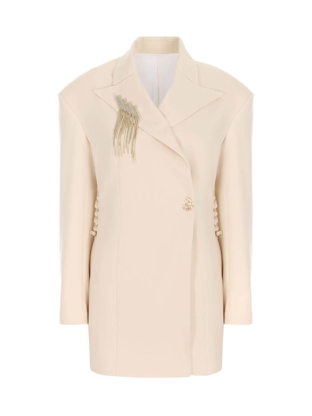 Платье-жакет AfterParty, экрю