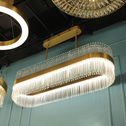 Люстра Cloyd CADANCE-A C1 / шир. 120 см - латунь (арт.10336)