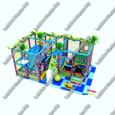 Детский игровой лабиринт "Сказки подводного мира"