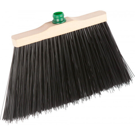Щетка-метла GRINDA уличная, плоская, удлиненная щетина, буковая колодка