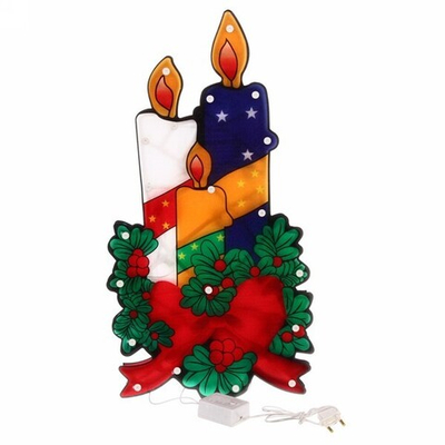 Фигура светодиодная «Свечи» 44 см