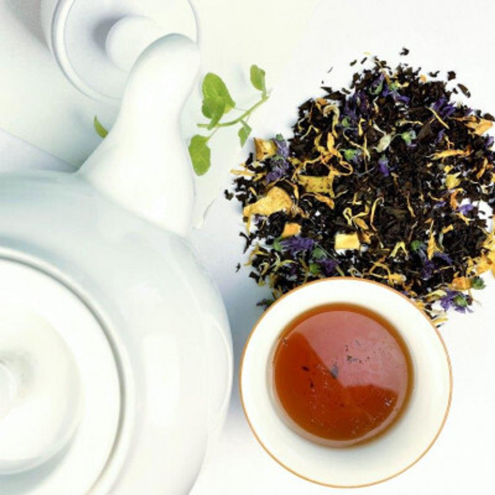 Черный чай BERRY-TEA |  "Саусеп манго" | 18гр под стакан | Эконом