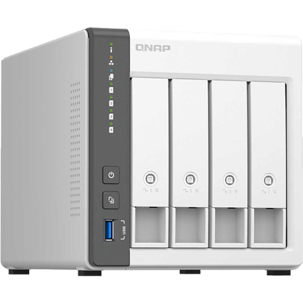 Сетевое хранилище (NAS) QNAP D4 (Rev. C)