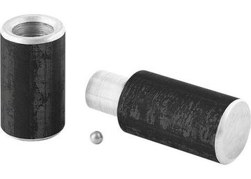 Петля гаражная с шаром d 36*140мм, 2 шт., Россия Сибртех 92013