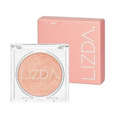 Lizda Хайлайтер глянцевый стойкий тон 02 розовый коралл - glossy fit highlighter rose coral, 4г