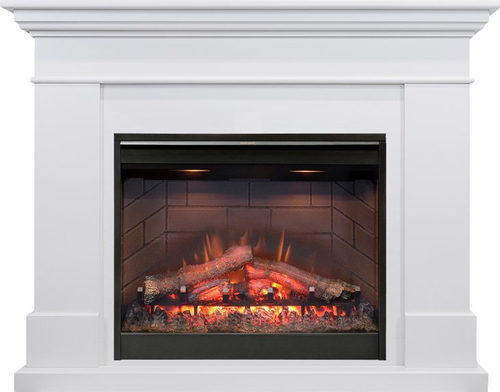 Каминокомплект California - Белый (Высота 1005мм) с очагом Symphony 26'' DF2608-INT