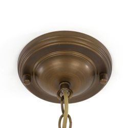 Citilux Гера-2 CL444210 Подвесной светильник витражный Бронза