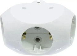 Тройник с заземлением 16А Makel